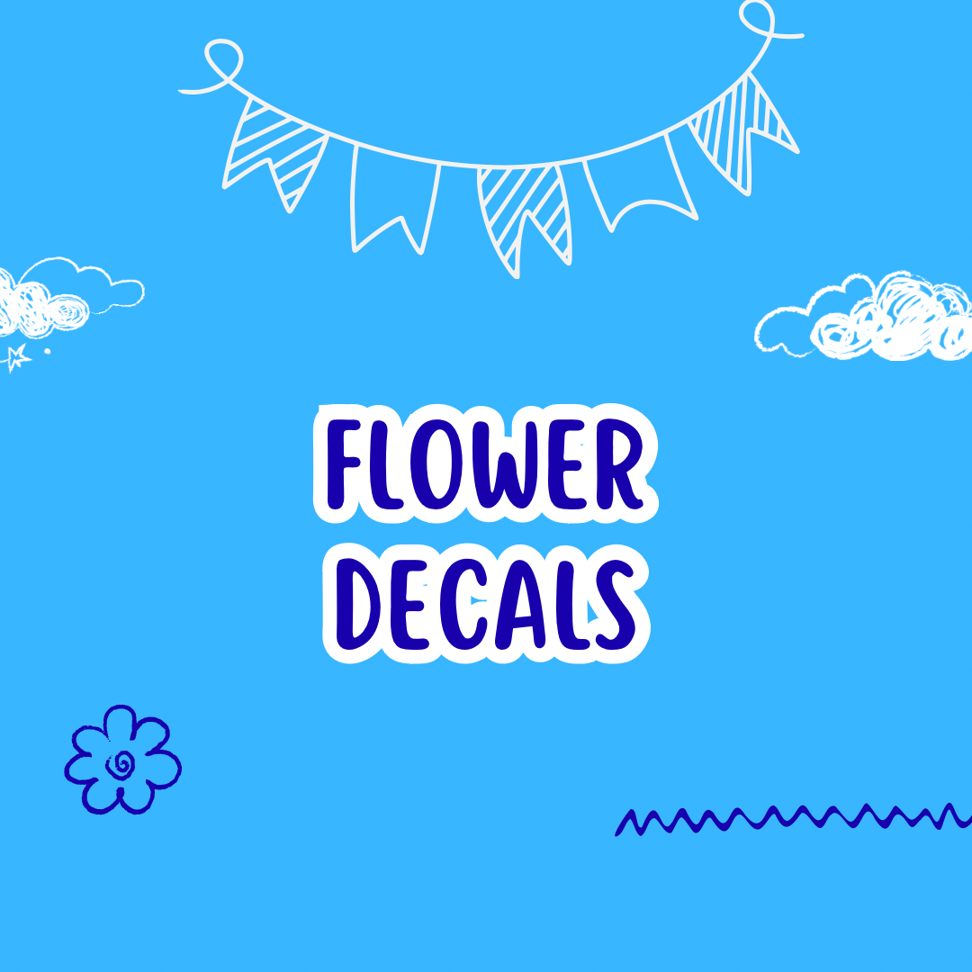 Flower Decals