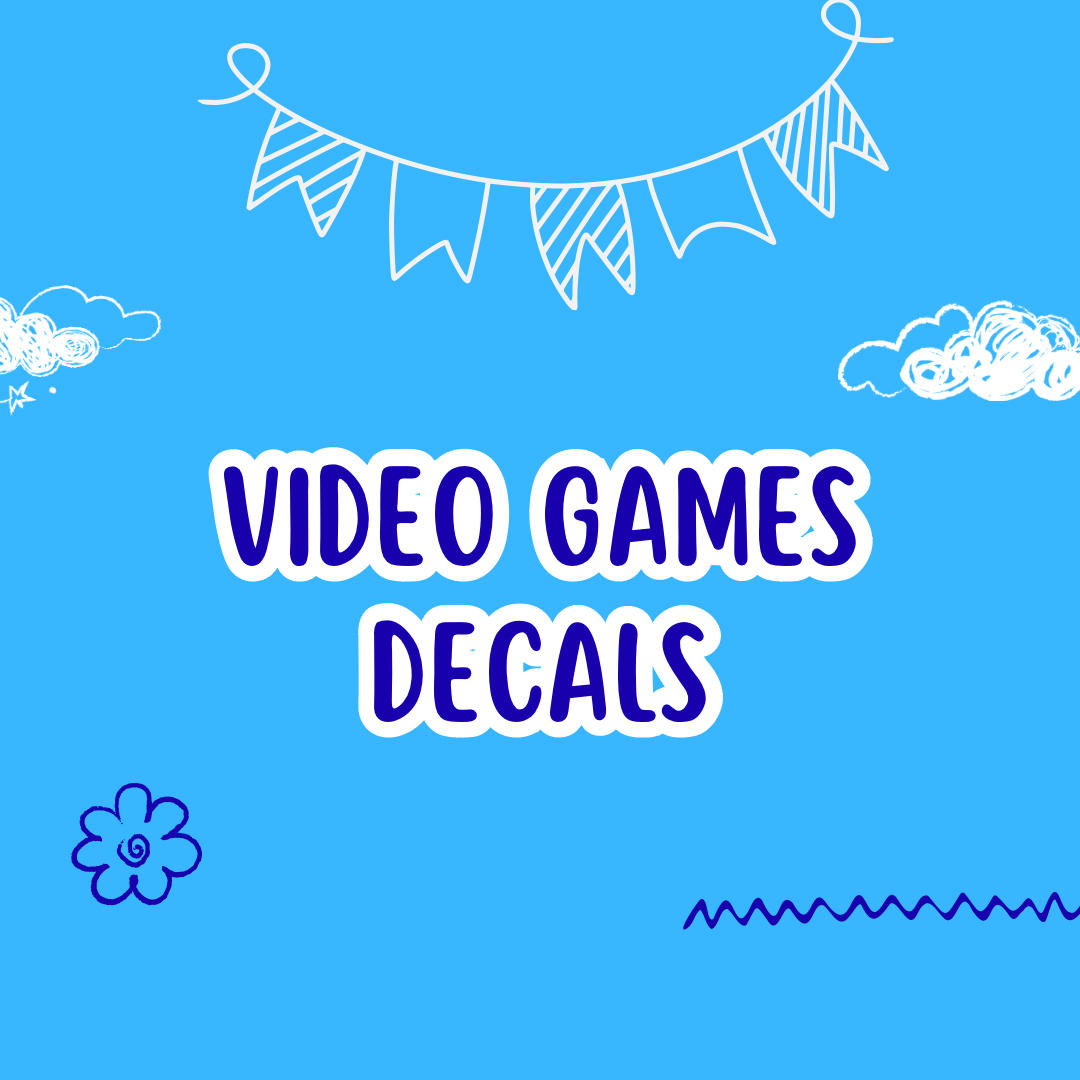 Video Games Decals