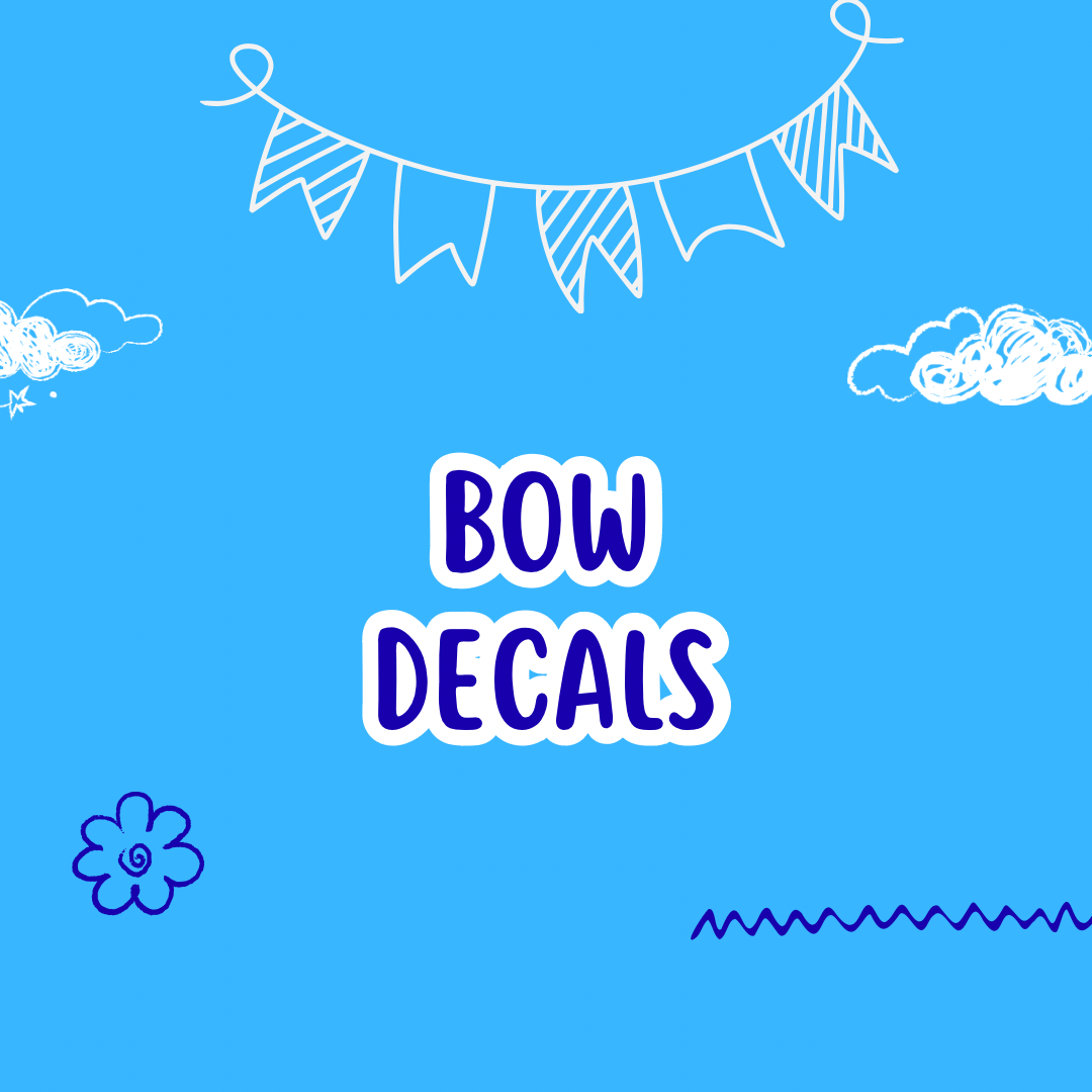 Bow Decals