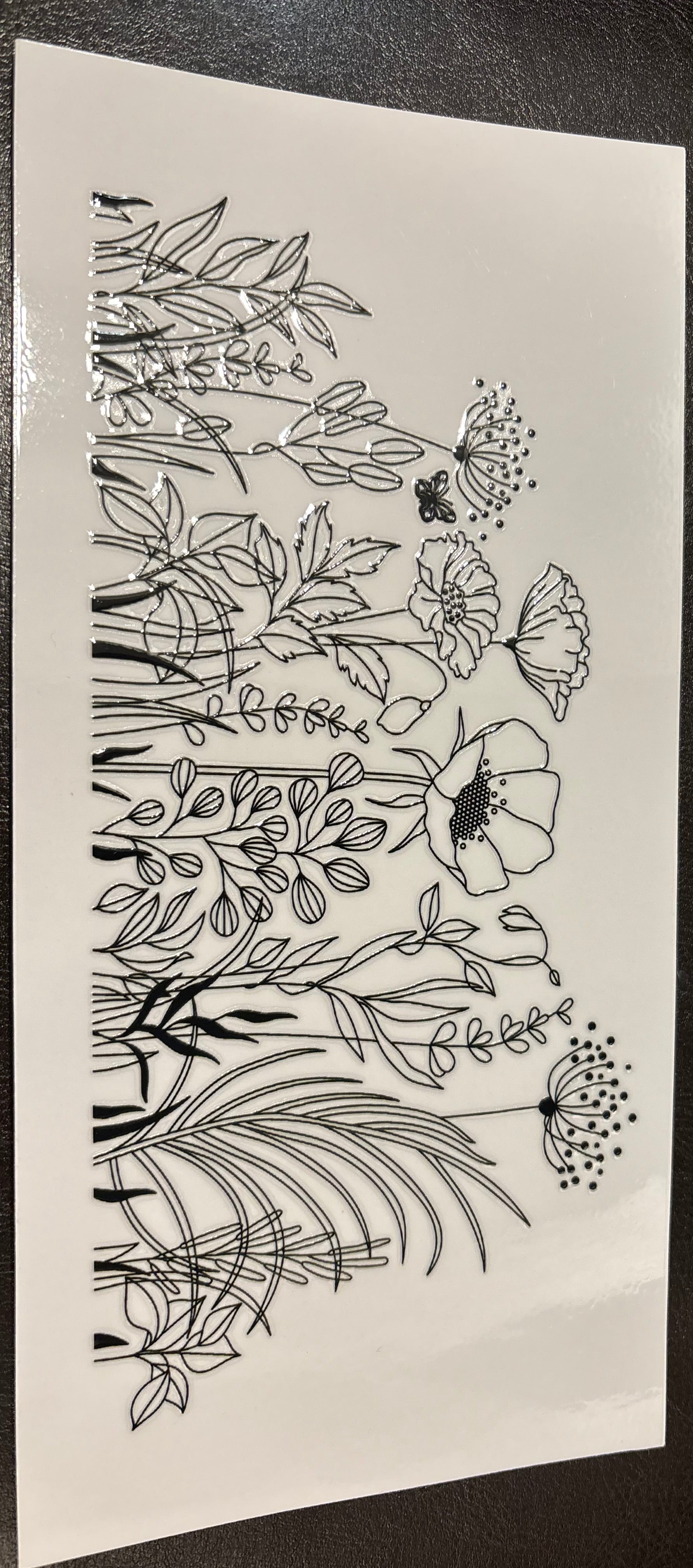 Wrap - Minimalist Flowers - 1